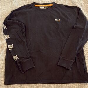 Timberland Men's Black Long Sleeve Shirt